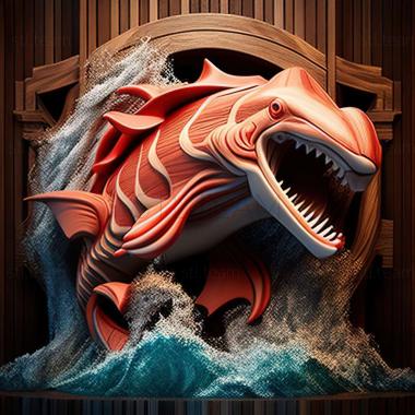 3D model Gaining Groudon Groudon VS Kyogre (STL)